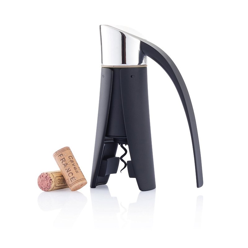 XDDESIGN Ora Lever Corkscrew Wine Opener - Bottle & Can Openers - Stainless Steel Gray