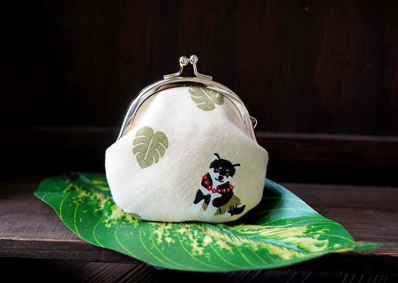 Holiday in the small Chai Xiao Koujin package - Coin Purses - Cotton & Hemp 
