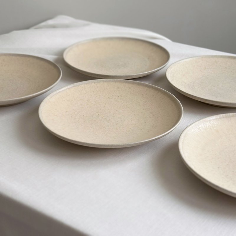 Persimmon seven-inch dish - Plates & Trays - Pottery 