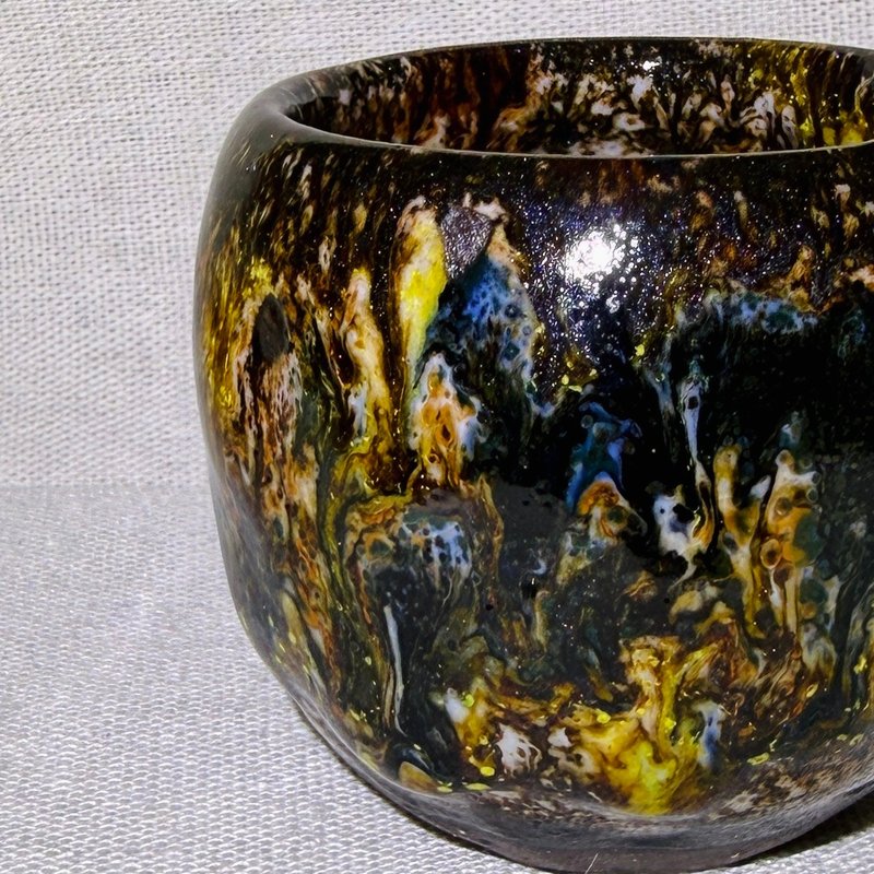 手捏志野小杯 邱毓寧 鶯歌燒 - 茶壺/茶杯/茶具 - 瓷 多色