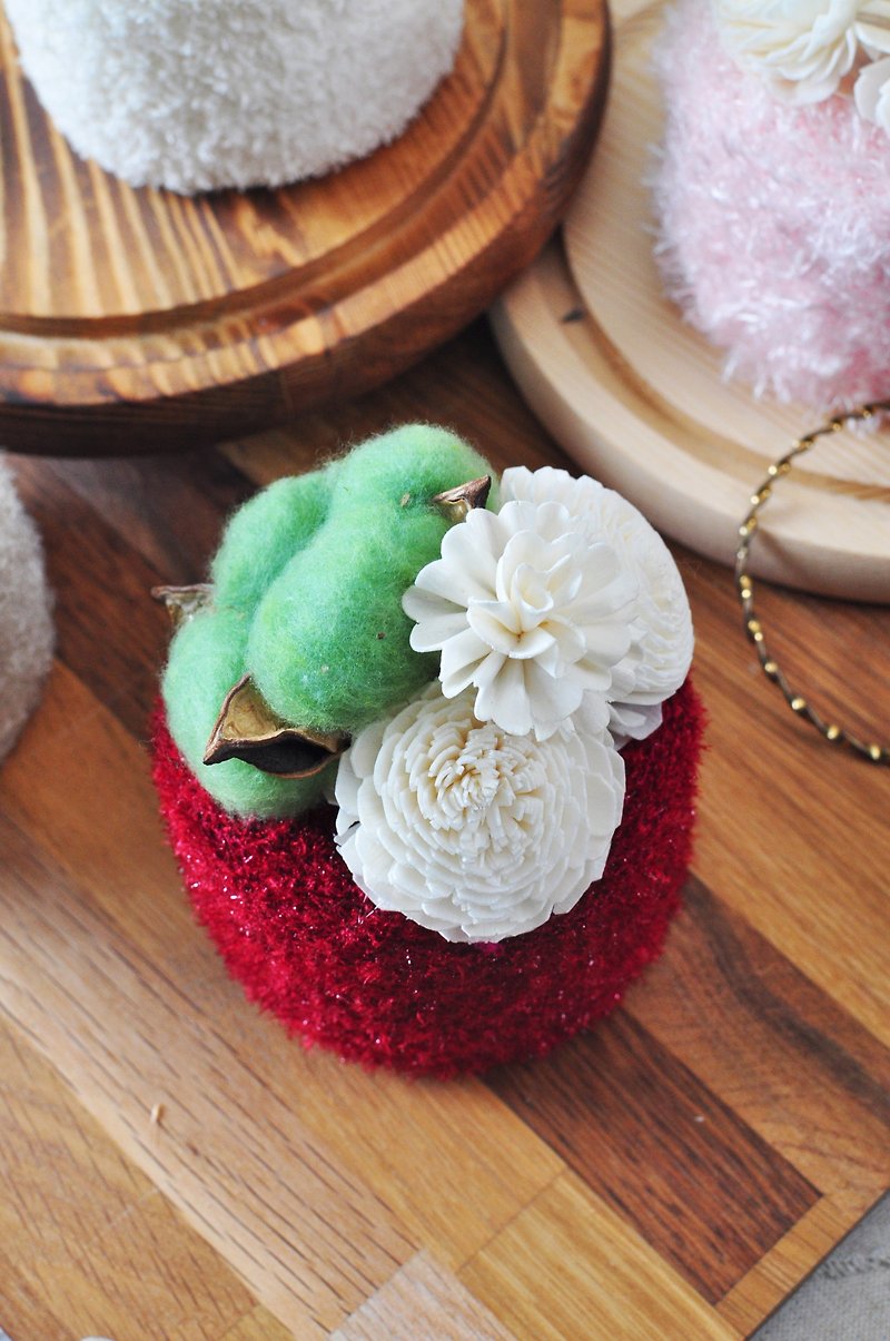 VERNITA || DIY fragrance spreading flower cake flower gift || - Dried Flowers & Bouquets - Plants & Flowers Multicolor
