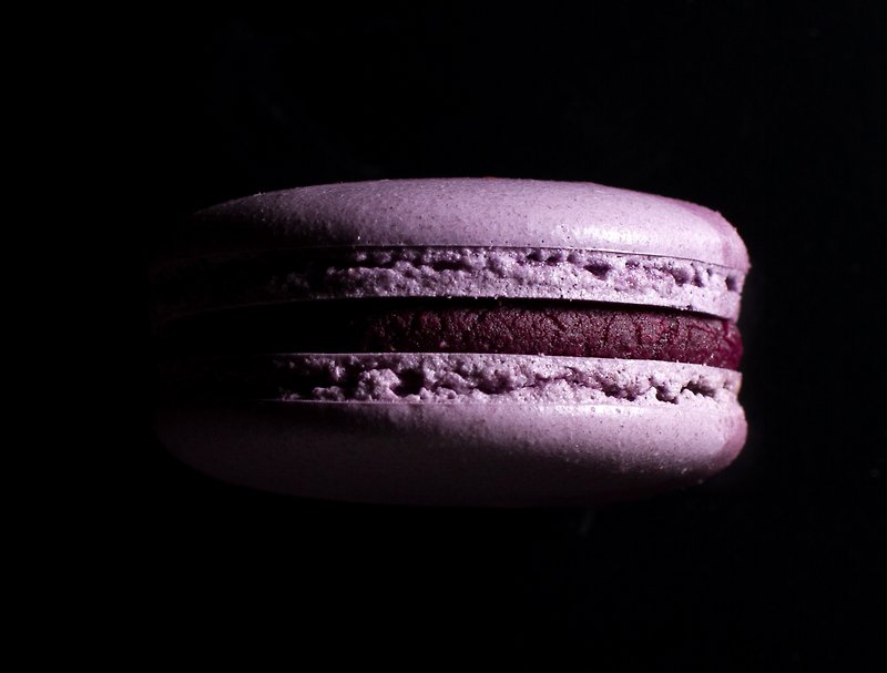 HERSTON [Black Currant Cassis] 1 into Macaron - Cake & Desserts - Other Materials Multicolor