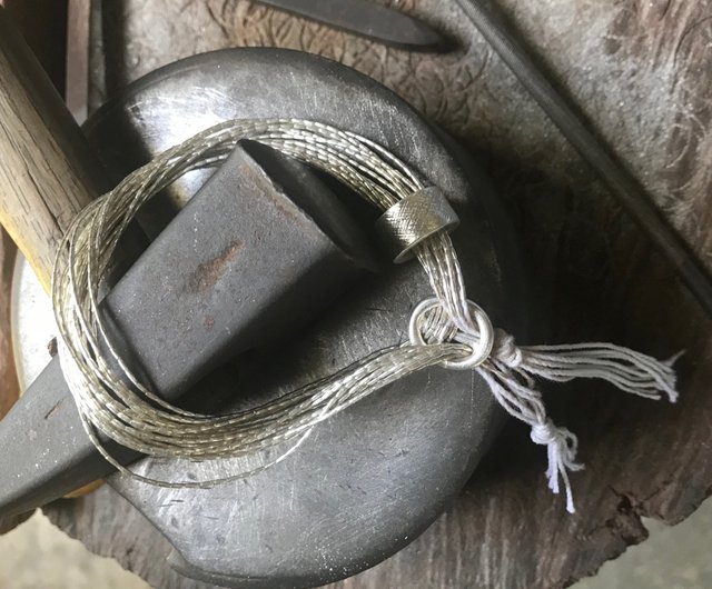 multi strand silver bead bracelet