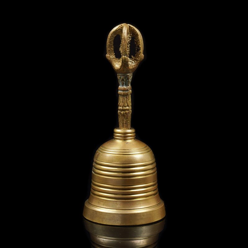 日本東密法器-20世紀早期.金剛鈴(高12公分) - 其他 - 其他材質 