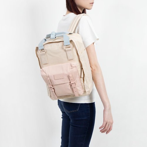 DOUGHNUT - 來自香港的包包設計品牌 【 DOUGHNUT 】馬卡龍 NT 大容量14吋後背包 防潑水 / 煙霞X晨光