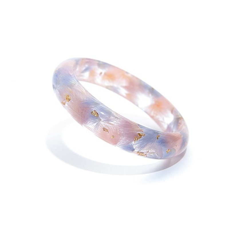 Aura series [Aura 菈] - Cloris Gift eternal flower bracelet - Bracelets - Plants & Flowers Multicolor