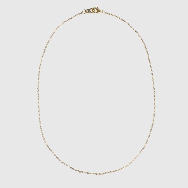 素鏈 | Classic Fine Chain 經典細鍊 - 項鍊 - 其他材質 金色