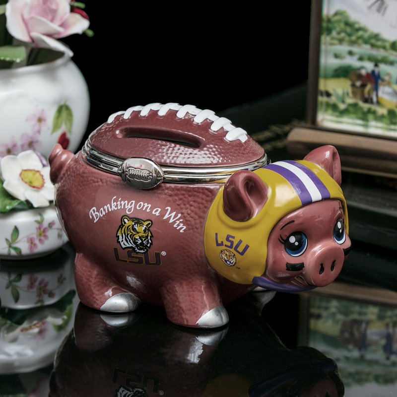 American Bradford American Football NFL Football 2013 Cute Piggy Ceramic Park Man Money Bank - กระปุกออมสิน - เครื่องลายคราม 