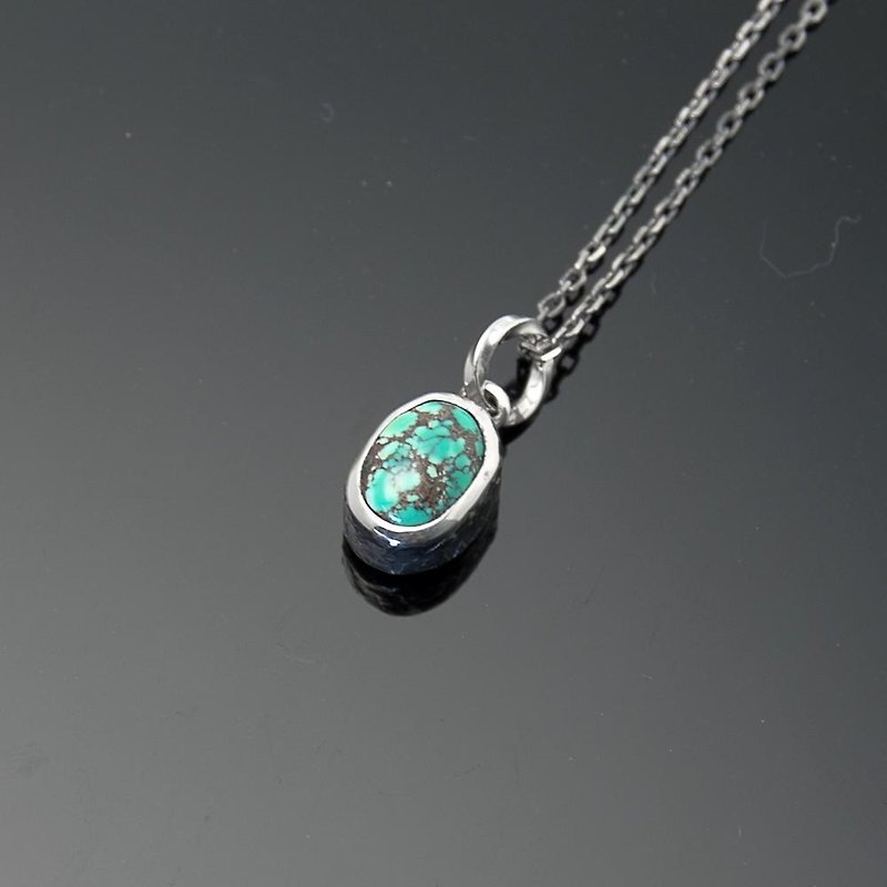 Turquoise 7 color pendant [7farvers] LLN-003TQ - Necklaces - Other Metals 
