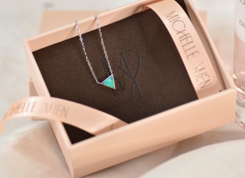 クラシック オパール リング - スターリング シルバー -石- オパール