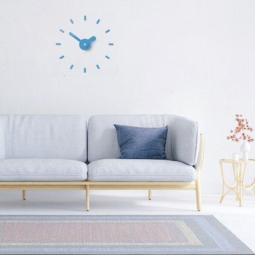 ontime On-Time Wall Clock Peel and Stick V1M blue sky 48-60 Cm.