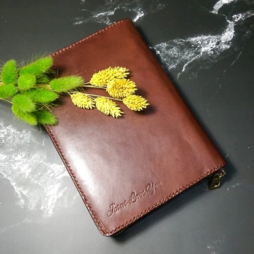 受注見本ハンドメイド本革聖書カバー／ブックカバー 受注見本【手縫】本革ハンドメイド聖書カバー／ブックカバー