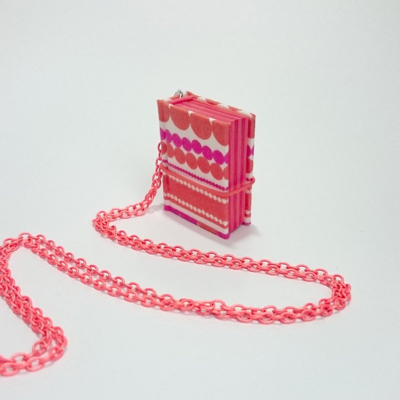 I am in the 60s:: mini notebook necklace