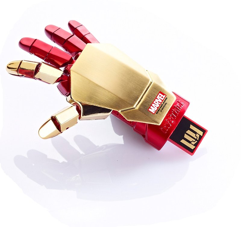 限量熱銷(台灣製)【童趣生活】鋼鐵人造型隨身碟 - 右手盔甲32GB - USB 手指 - 其他材質 紅色