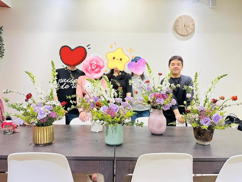 Small class teaching for Zhi Ri students—April issue - จัดดอกไม้/ต้นไม้ - พืช/ดอกไม้ 