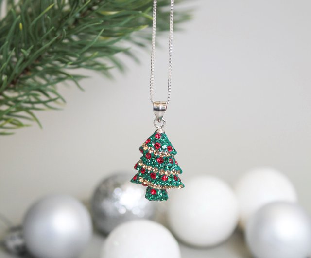 SWSジュエリー】ミニクリスマスツリー スターリングシルバー