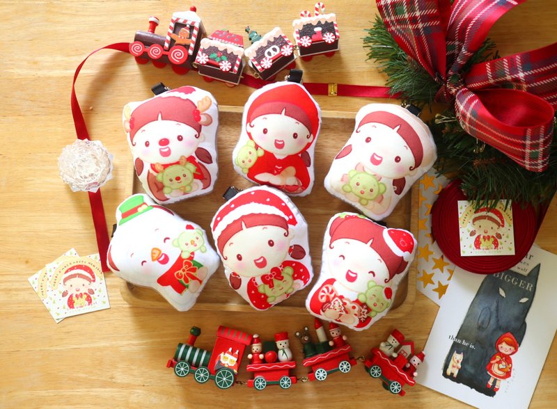 Salapao Angel Fluffy Keychain - 吊飾/掛飾 - 壓克力 多色