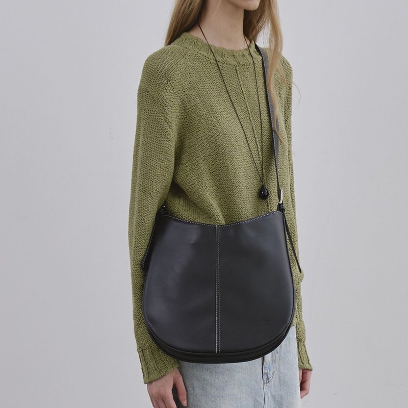 MUR Korean Pair bag Vegan Leather Bag Black - Messenger Bags & Sling Bags - Eco-Friendly Materials 