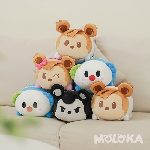 MOLOKA MOLOKA | 鬆鬆系列 8吋絨毛玩偶抱枕