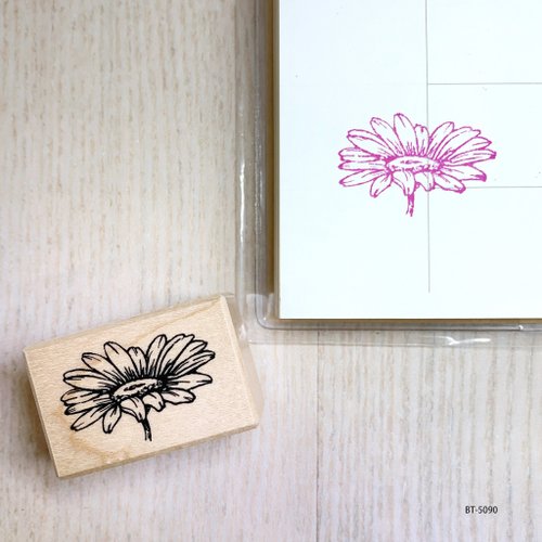 貝登堡K-KINGDOM 楓木印章-雛菊 BT-5090
