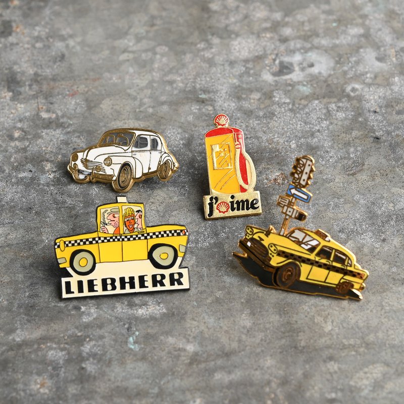 Vintage Pins 復古別針 / 古董別針、限量徽章胸針、古董徽章 - 徽章/別針 - 其他金屬 多色