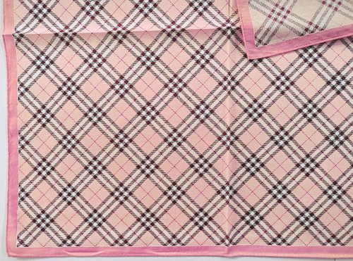 s*y様 Burberrys ピンク チェック柄 ハンカチ 5枚セット s*y様