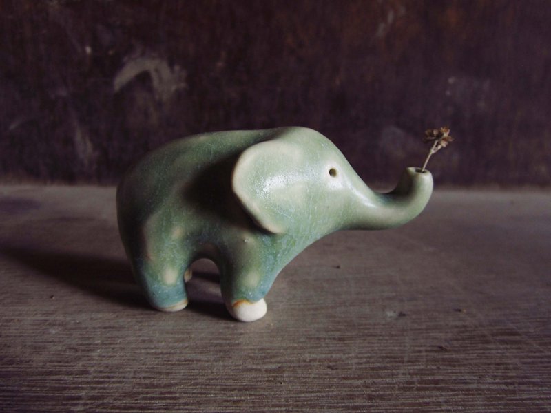 Happy little elephant - Pottery & Ceramics - Pottery 