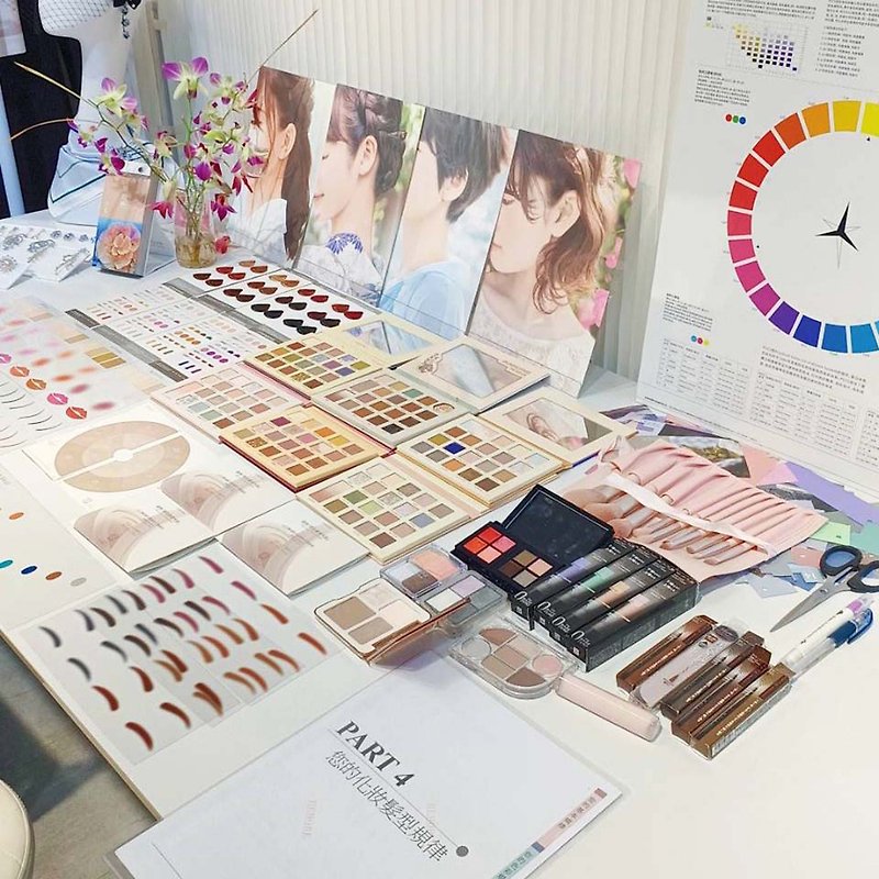 [Entry-level personal color package] 130 colors + style + skin care, makeup, hair color, hair color - Other - Other Materials 