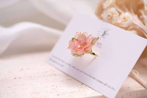 Peach blossom store ring