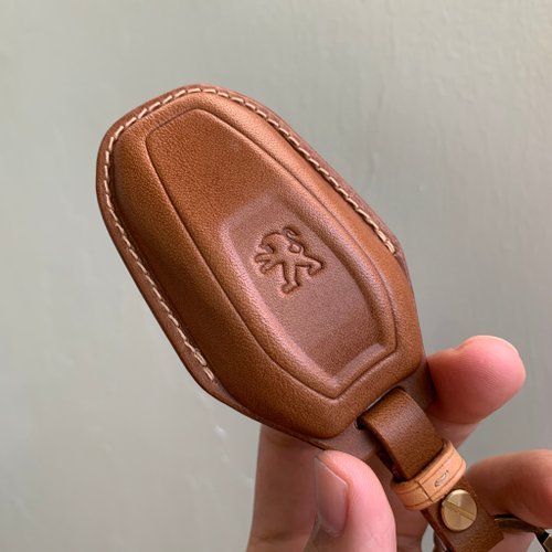 Shao Leather 手工皮件 Peugeot Buttero 寶獅 汽車鑰匙皮套 3008 208 508 SW GT 5008