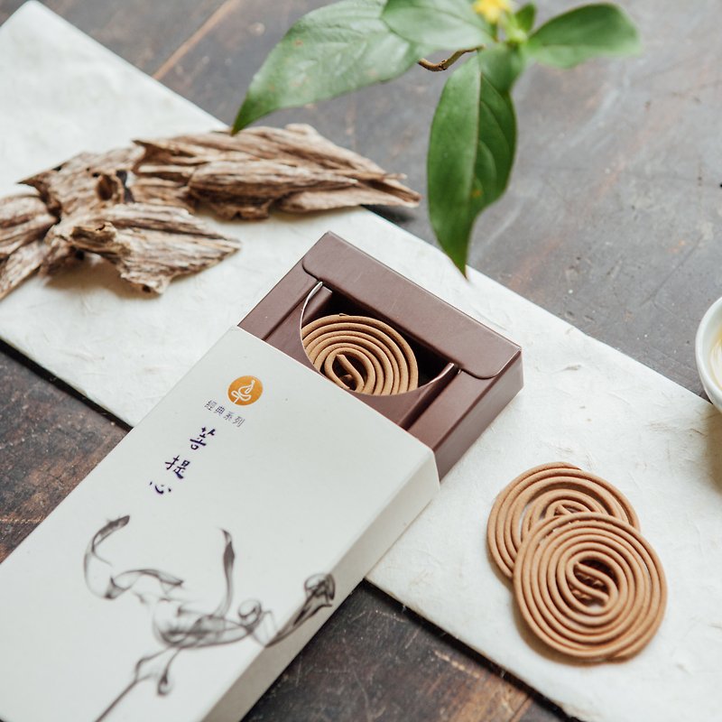 Sleeping and tranquilizing | Bodhicitta (Agarwood disc incense ring incense, Vietnam, Hui'an, Indonesia, Indonesia) - Fragrances - Other Materials Brown