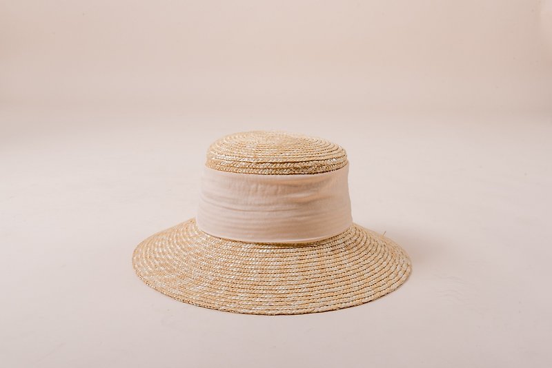 NINA HAT / Beige - Hats & Caps - Other Materials 