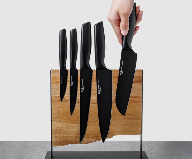 ドイツ製ブデルス無垢材オリジナルエコロジカルマグネットナイフラック