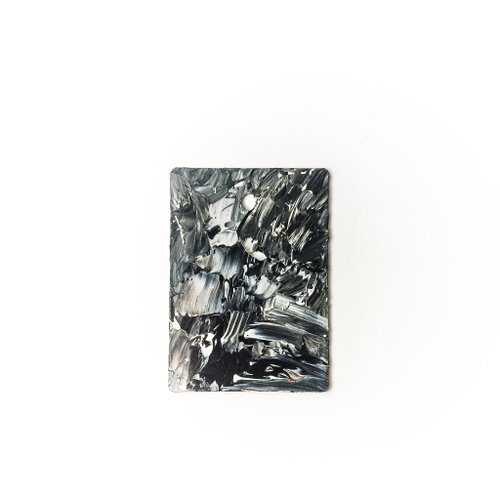 Frame of Mind x 手繪抽象藝術環保木牌吊飾 Abstract Wood Art Dracula