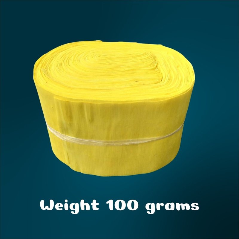 100g.Yellow dyed sola flower sheet, Sola Wood Paper for making artificial flower - 花藝/盆栽/植栽 - 植物．花 