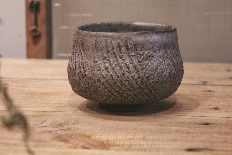 灰釉茶碗 - 茶壺/茶杯/茶具 - 陶 灰色