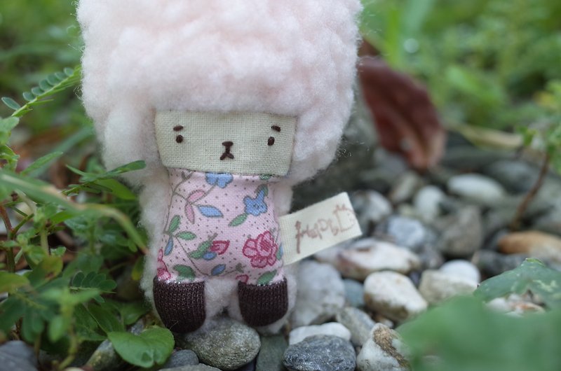 Doraire Bunny - Pink Hair -133 Pink Rose - ที่ห้อยกุญแจ - ผ้าฝ้าย/ผ้าลินิน สึชมพู