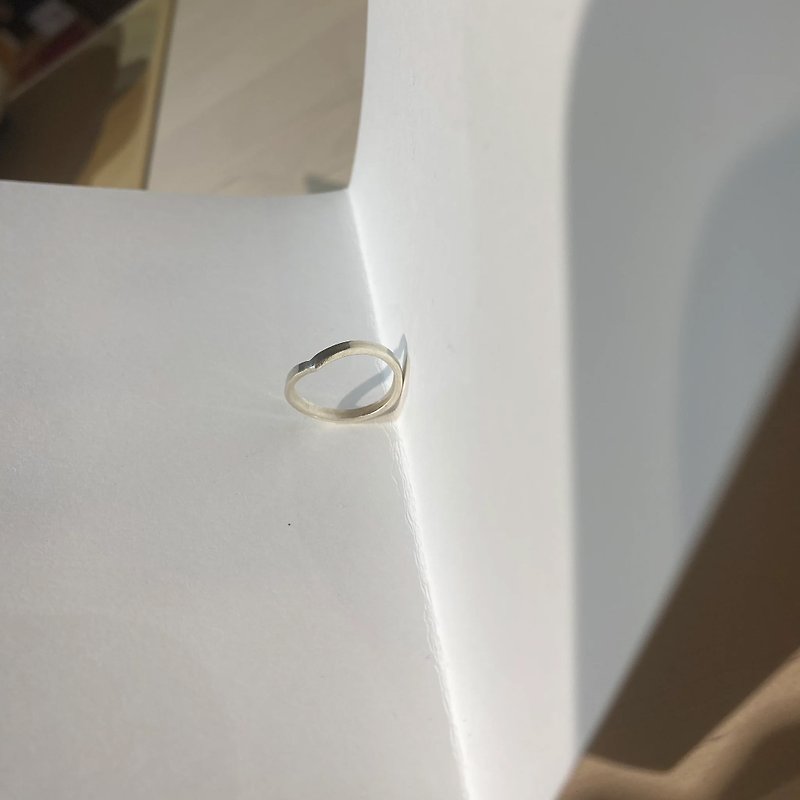 Taoyuan Metalworking Experience [360 Degrees Are Shadows of Love - 999 Sterling Silver] Ring DIY Handmade Wedding Ring - Metalsmithing/Accessories - Sterling Silver 