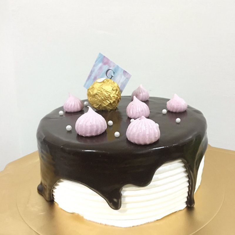 GJプライベートスナックチョコレート味の台南限定 - ケーキ・デザート - 食材 ブラウン