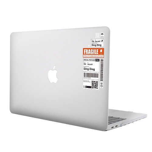 禮大人 【客製化禮物】MacBook保護殼 電腦保護殼 飛機包裹設計款