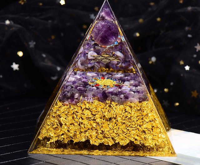 large acrylic pyramid