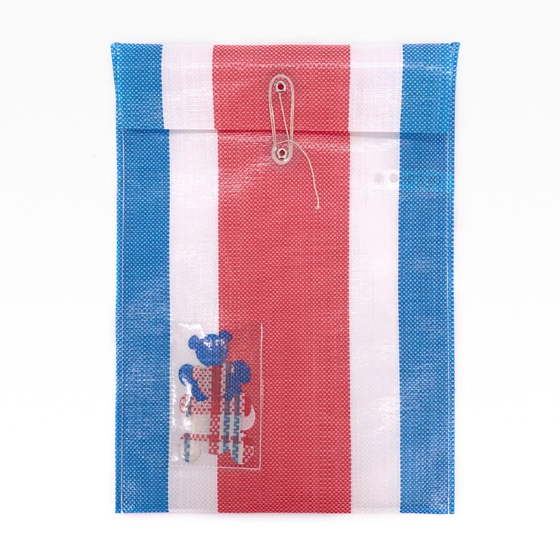 紅白藍330 X 又一山人 - 熊白藍A4公文袋(熊孖寶) - 文件夾/資料夾 - 尼龍 