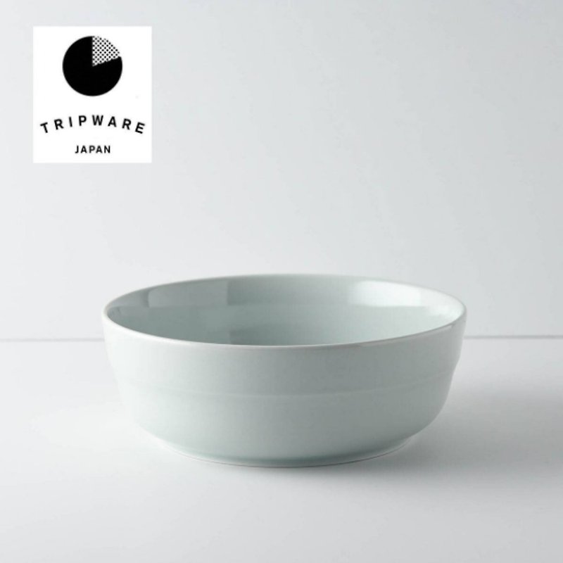 【Trip Ware Japan】Bowl without Lid (Made in Japan)(Mino Ware)(Blue) - Plates & Trays - Pottery 