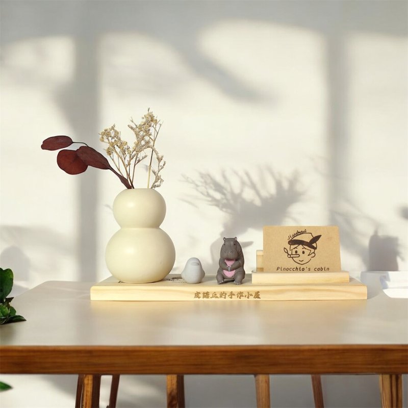 Business Card Holder Custom Laser Engraving - Items for Display - Wood 