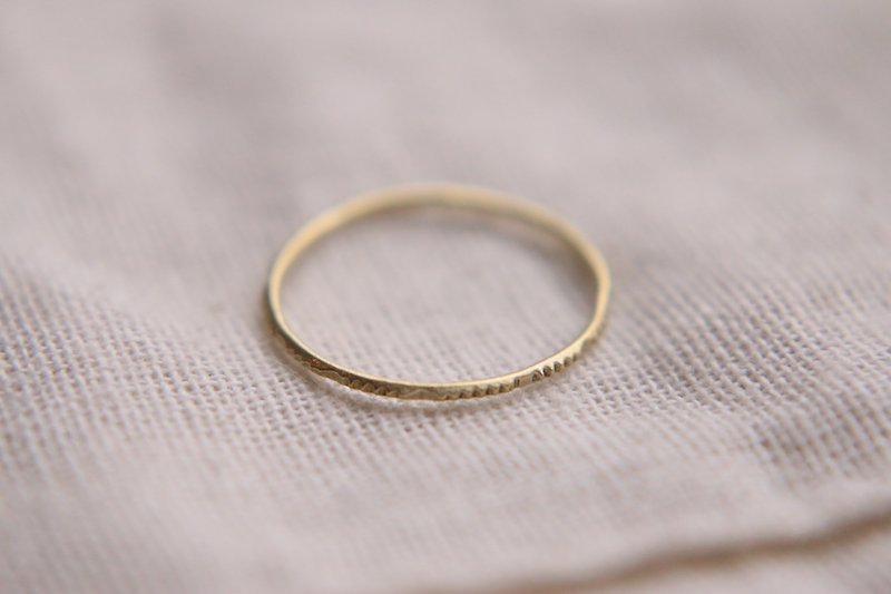 黃銅 戒指 (0746) 段落 - 戒指 - 其他金屬 金色
