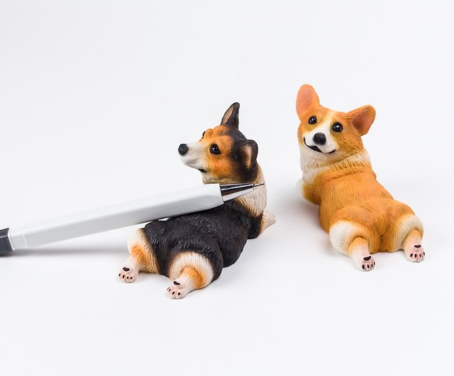 コーギー犬 鉛筆画 食器セット - 食器