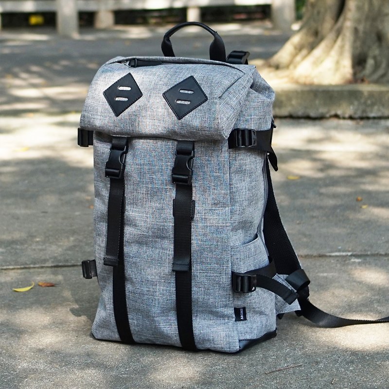 Argali Panther Backpack LIGHT GREY - Backpacks - Other Materials Gray