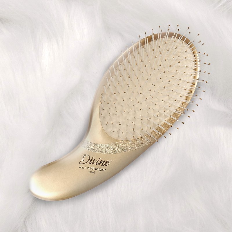 【Olivia Garden】DV Divine Extraordinary Goddess Hair Comb-comb away tangled hair - อุปกรณ์แต่งหน้า/กระจก/หวี - วัสดุอื่นๆ 
