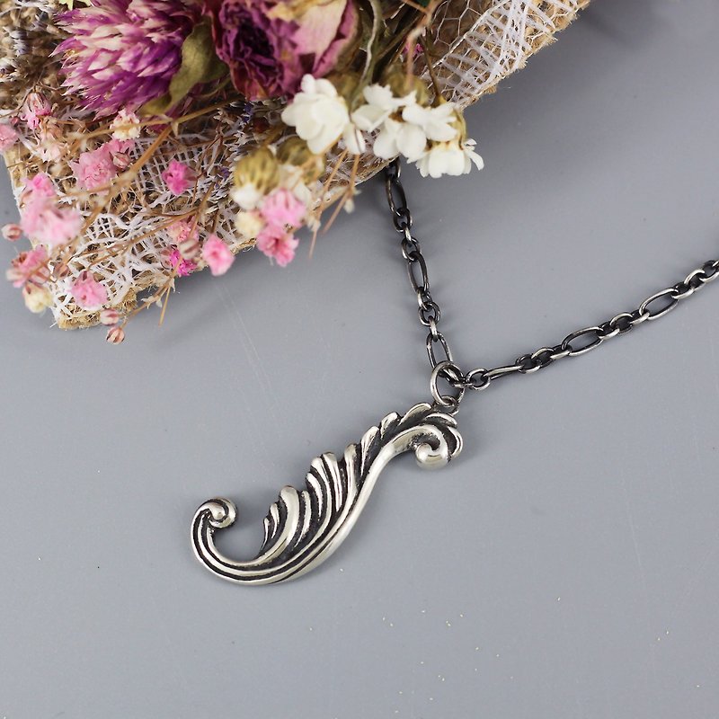 s925 Sterling Silver Necklace-Rebirth (Straight) Rebirth - Necklaces - Sterling Silver Silver