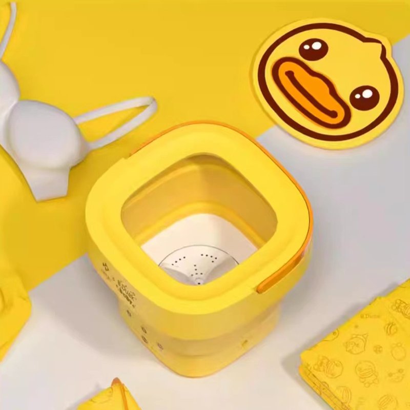 【免運】B.duck小黃鴨迷你折疊洗衣機摩魚B.duck Mini01-E - 科技小物 - 其他材質 黃色